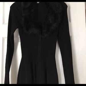 Venus sweater with faux fur